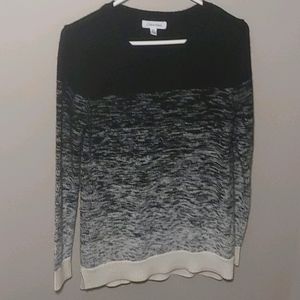 Ladies size S long knit sweater